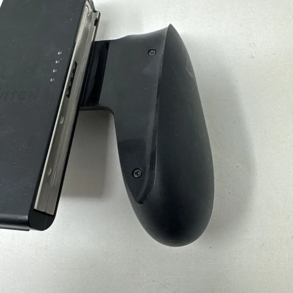 Nintendo Switch Joy Con Grip Black Controller (HAC-011) OEM *FREE SHIP*